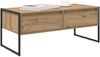 vidaXL Couchtisch Kunsthandwerk Eiche 100 x 46 x 40 cm Holzwerkstoff 886449 Bild 3