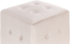 Ottomane WISCONSIN Helles Beige 36 cm 36 cm Bild 4