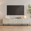 Fernsehschrank Nand 180x35x51 cm Sandfarben [en. casa] Bild 2