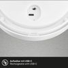 Briloner LED Außenwandleuchte Puni Akku 4W weiß Touch-Dimmer warmweiß Bild 5