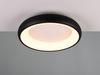 Flache LED Deckenleuchte CARDONA Schwarz, dimmbar & 3 Lichtfarben, Ø 46,5cm Bild 5