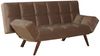 Bronx71 Schlafsofa 1,5-Sitzer Timo Samt taupe Bild 3