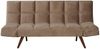 Bronx71 Schlafsofa 1,5-Sitzer Timo Samt taupe Bild 2