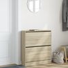vidaXL Schuhschrank Sonoma-Eiche 80x21x87,5 cm Holzwerkstoff 839919 Bild 3