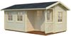 Palmako Gartenhaus Susanna 124 m² Gartenhaus aus Holz Holzhaus mit 44 mm Wandstärke Blockbohlenhaus mit Montagematerial Bild 2