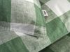 Zo! Home Cotton Bettwäsche 135x200 Quattro di Lino Moss Green grün weiß kariert Bild 3