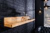 riess-ambiente Wandregal MAKASSAR 140cm natur, Einzelartikel 1-tlg, Wohnzimmer · Mango-Massivholz · handmade · Brett · lackiert · Design Bild 5