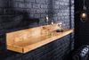 riess-ambiente Wandregal MAKASSAR 140cm natur, Einzelartikel 1-tlg, Wohnzimmer · Mango-Massivholz · handmade · Brett · lackiert · Design Bild 2