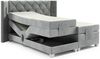 Boxspringbett Elektrisch Bett STEVE 120x200cm in Stoff Fresh Grau Bild 4