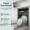 SÄNGER Steingut Geschirrset Paros, Tafelservice 12 teilig für 4 Personen Bild 5