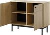 AX LIVING Kommode Kleine Cypressa K104 104 cm Modern in Eiche Linea Bild 5