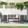 vidaXL 3-tlg. Garten-Lounge-Set Grau Massivholz Kiefer 825144 Bild 3