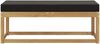vidaXL Outdoor Hocker Bank Weiß 115 x 43 x 45 cm Massivholz Akazie 901678 Bild 3