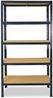 shelfplaza HOME 180x30x60 cm Schwerlastregal in anthrazit mit 5 Böden und 175 kg Traglast pro Boden Bild 5
