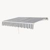 Markise Bitonto 250x200 cm Grau/Weiß [en. casa] Bild 4