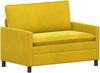 vidaXL Sofa Set 2 pcs Gelb Samt 3417133 Bild 4