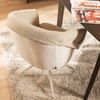 Bronx71 Esszimmerstuhl Riley drehbar Bouclé taupe Bild 3