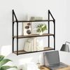 vidaXL Wandregal Artisan-Eiche 80 x 21 x 78,5 cm Holzwerkstoff 882794 Bild 4