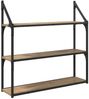 vidaXL Wandregal Artisan-Eiche 80 x 21 x 78,5 cm Holzwerkstoff 882794 Bild 2