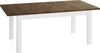 WFL GROUP Esstisch Lindberg ausziehbar verlängerbar rechteckig mit weißen Holzbeinen (MADE IN EU, XXL Groß– 120/140/150/160/200 cm ausziehbar auf 160/180/190/240/300 cm), platzsparender Tisch in Holzoptik für Küche, Esszimmer oder Wohnzimmer Bild 3