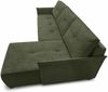 AX LIVING Ecksofa Damascus Grün mit Schlaffunktion Bettkasten Schlafsofa 212 cm rechts Bild 5