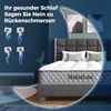 Merax Orthopädische Kaltschaummatratze 160x200 cm, Mattress mit 7-Zonen-Taschenfederkern, Härtegrad H3 (mittelfest) – OEKO-TEX® zertifiziert, 20 cm Höhe, 4 Griffe + Vakuumverpackt Bild 3