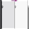 vidaXL Seitenmarkise Ausziehbar Weiß 200x500 cm 4004466 Bild 5