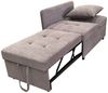 OKWISH Schlafsofa Loungesofa, 3-in-1 Polsterbett mit verstellbarer Rückenlehne, Platzsparendes sofa aus Leinen Bild 2