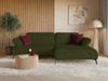 Selsey 'Avolla' Ecksofa mit Schlaffunktion, Bettkasten und hydrophober Chenille, rechtsseitig, Olivgrün Bild 2