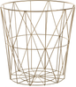 Beistelltisch gold / heller Holzfarbton ⌀ 40 cm LANARK Bild 4