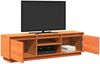 vidaXL TV-Schrank Wachsbraun 140x35x40 cm Massivholz Kiefer 847131 Bild 5