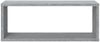 vidaXL Würfelregale 2 Stk. Grau Sonoma 60x15x23 cm Holzwerkstoff 815927 Bild 4
