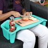 Belle Vous Dekoobjekt Belle Vous Blauer Mehrzweck-Bett Tabletttisch mit 3 Fächern - Tisch (1 St) Bild 3