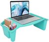 Belle Vous Dekoobjekt Belle Vous Blauer Mehrzweck-Bett Tabletttisch mit 3 Fächern - Tisch (1 St) Bild 4