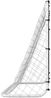 vidaXL Fußballtor mit Torwand, Stahl weiß, 184x61x122 cm Bild 4