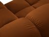 Micadoni Modulares Sofa Bellis 2-Sitzer Samt Bluvel Terrakotta Bild 5