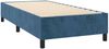vidaXL Boxspringbett mit Matratze & LED Dunkelblau 90x200 cm Samt 3139785 Bild 4