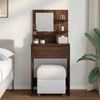 vidaXL Schlafzimmer-Frisiertische mit Schubladen Braun Eichen-Optik 889004 Bild 4