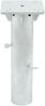 vidaXL Bodenhülse für Sonnenschirm Silbern 16x16x39,5 cm Stahl 4003367 Bild 2