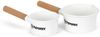 Petromax Stieltopf Emaille 0,5 Liter weiss Bild 3