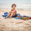 Paw Patrol Sommerset Strandtuch Kappe und Tasche für Fans von Paw Patrol Bild 4