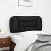 vidaXL Kopfteil-Kissen Schwarz 90 cm Kunstleder 374544 Bild 3