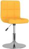 vidaXL Esszimmerstühle 6 Stk. Drehbar Gelb Stoff [3087465] Bild 2