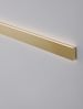 Nova Luce 9060912 SELINE LED Wandleuchte 3000K Gold 90cm Bild 5