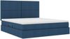 vidaXL Aufbewahrungsbett mit Matratze Blau 180 x 200 cm Polyester 3371738 Bild 5
