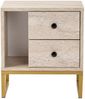 Skye Decor Nachtkonsole 100% MELAMINE COATED PARTICLE BOARD, 50 cm x 29,5 cm x 45,2 cm D1410 Bild 5