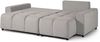 Ecksofa Webstoff 233x142x84 grau TIMO Bild 5