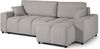 Ecksofa Webstoff 233x142x84 grau TIMO Bild 1