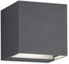 Trio Leuchten LED Außen-Wandleuchte Adaja anthrazit Up- & Downlight Bild 2