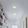 Briloner LED Deckenleuchte Flame Star silber Ø 15,7 cm mit Sternenhimmel Bild 2